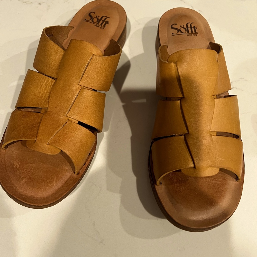 Almeda size 10 Sofft sandals.